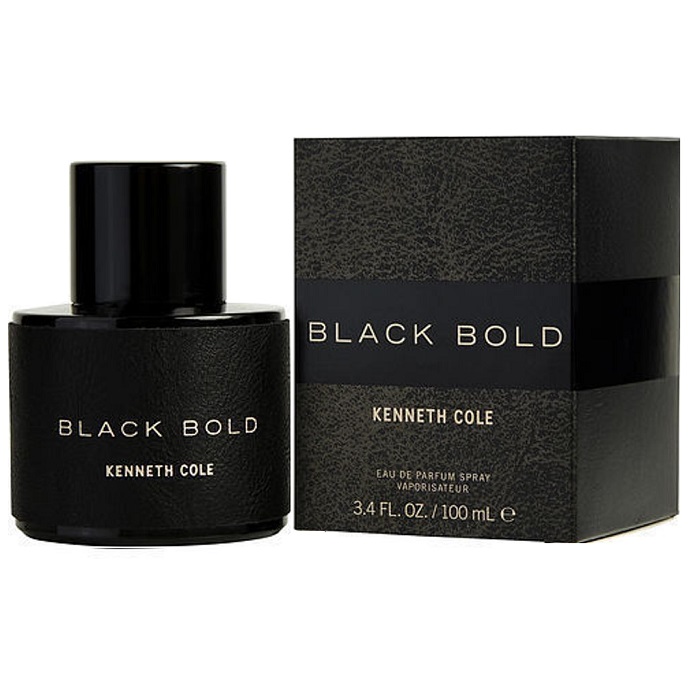 Kenneth Cole Black Bold Cologne by Kenneth Cole 3.4oz Eau De Parfum spray for men